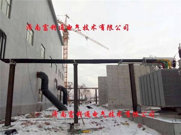 哈尔滨某热电厂-全绝缘铜管母线5000A